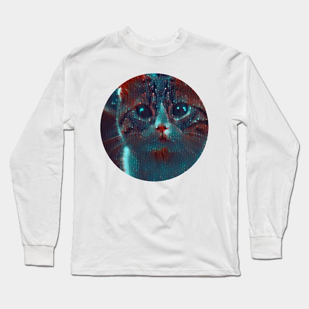 Chill mycat, revolution for cats Long Sleeve T-Shirt by GoranDesign